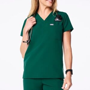 Figs Women’s Catarina One-Pocket Scrub Top // Size XL